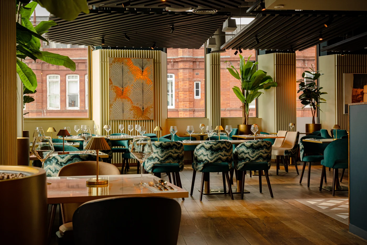 The dining room at Uyare